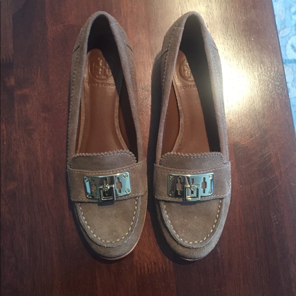 Women’s 7M Tory Burch suede loafers